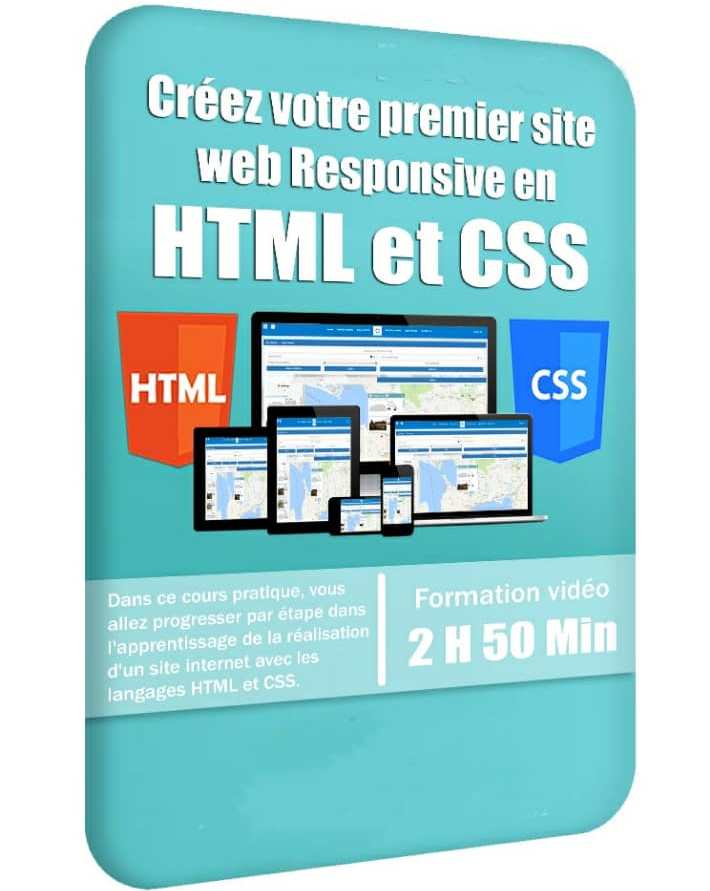 Créez votre premier site web en HTML et CSS