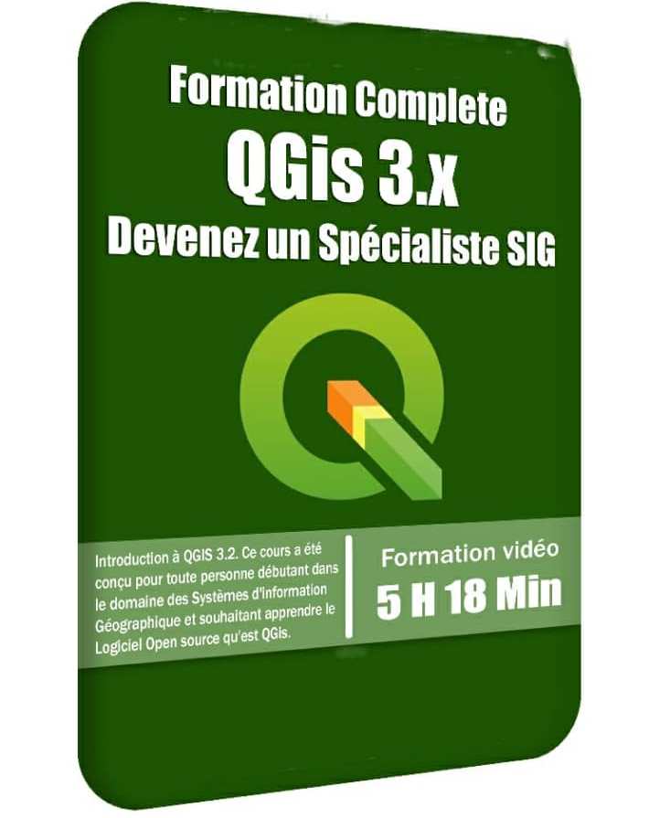 Formation complète QGIs 3.X, devenez un spécialiste SIG