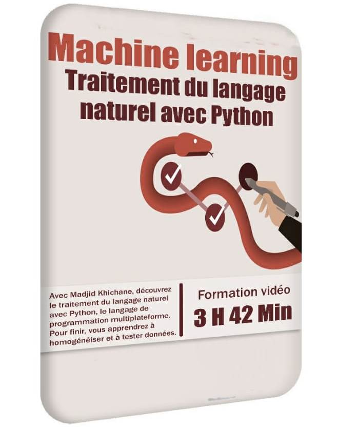 Machine learning, traitement du langage naturel avec Python